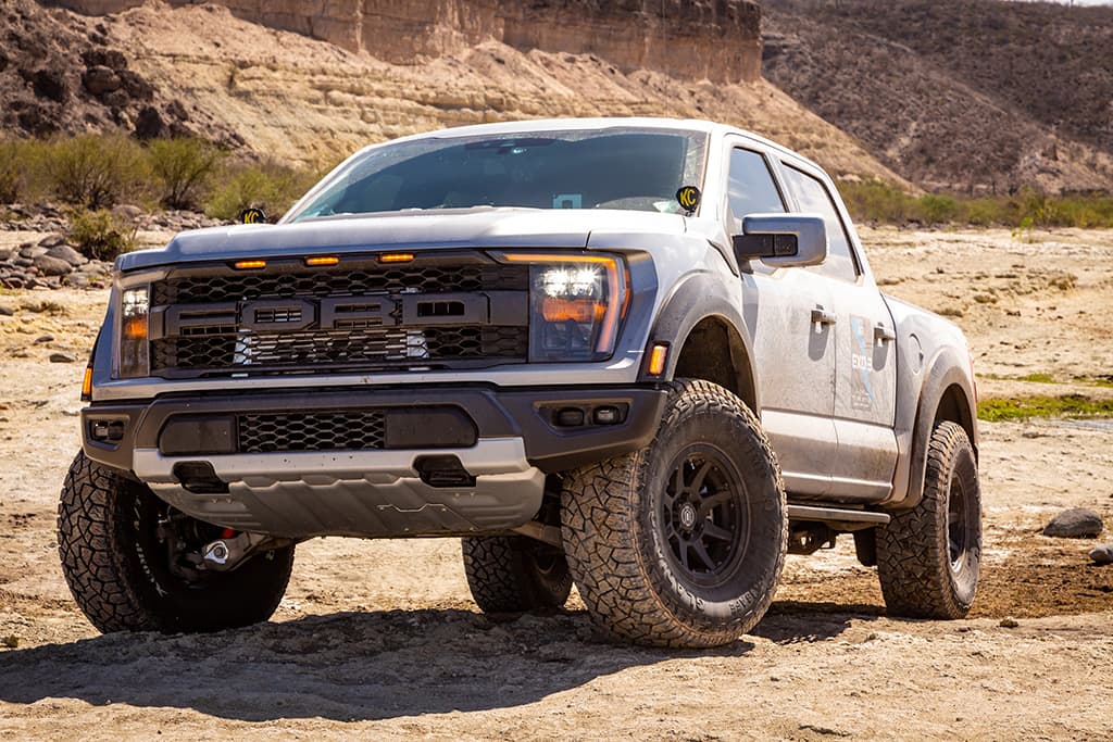 The Iconic White Ford F-150 Raptor