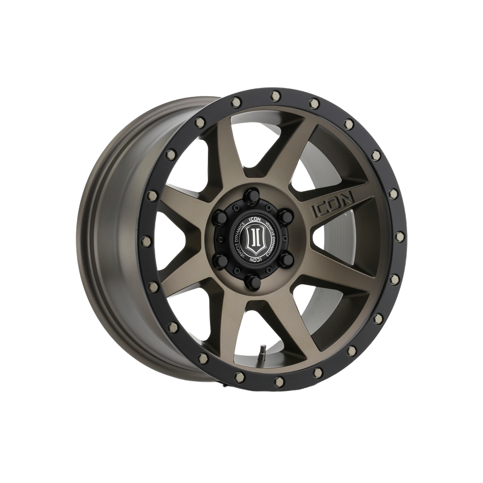 ICON Alloys Rebound, Bronze, 18 x 9 / 6 x 135, 6mm Offset, 5.25" BS