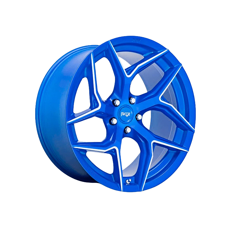 NICHE® - M268 TORSION Anodized Blue with Milled Accents